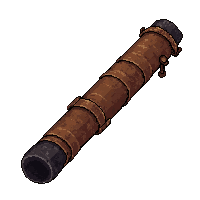 charcoal stick  leather wrapped grip