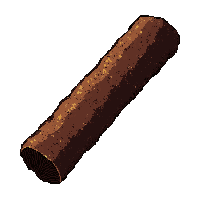 charcoal stick  rust spotted aging