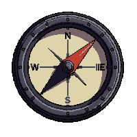 compass navigation  makeshift improvised
