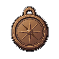 compass navigation  wooden hand carved