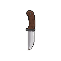 hunting knife fixed  compact pocket sized