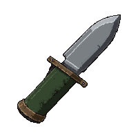 hunting knife fixed  military surplus