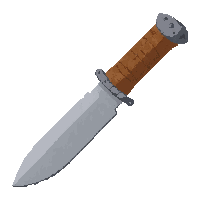 hunting knife fixed  well crafted quality
