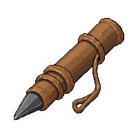 needle and thread  handmade crude