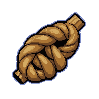 rope coiled hemp  handmade crude