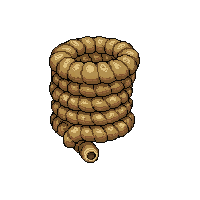 rope coiled hemp  modern lightweight