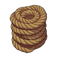 rope coiled hemp  waterproof sealed