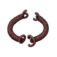 snare trap wire  blood stained used