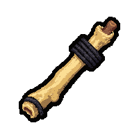 snare trap wire  bone and sinew