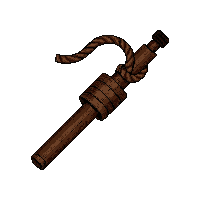 snare trap wire  leather wrapped grip