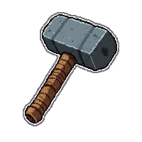stone hammer tool  brand new sharp