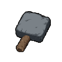 stone hammer tool  compact pocket sized