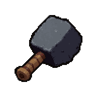 stone hammer tool  heavy duty oversized