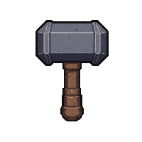 stone hammer tool  well crafted quality