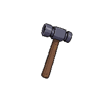 iron hammer  well used reliable