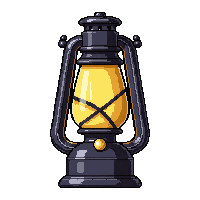 lantern oil lamp  brand new shiny