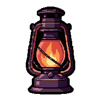 lantern oil lamp  cursed dark