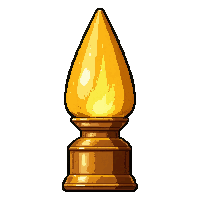 lantern oil lamp  legendary golden