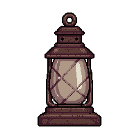 lantern oil lamp  old rusty worn