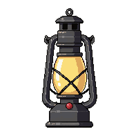 lantern oil lamp  simple basic