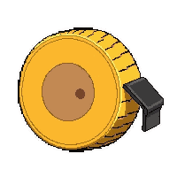 measuring tape roll  brand new shiny