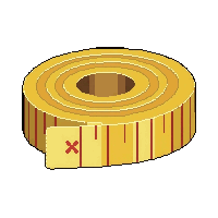 measuring tape roll  legendary golden
