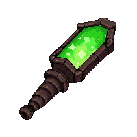 mithril drill  enchanted magical glow