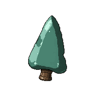 obsidian chisel  broken damaged
