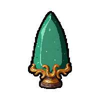 obsidian chisel  ornate decorated