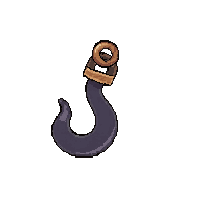 rope and hook grapple  brand new shiny