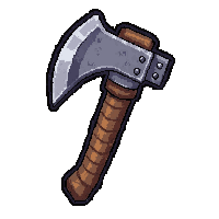 steel pickaxe  old rusty worn