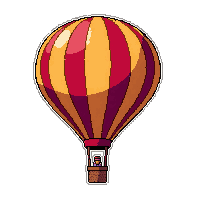 hot air balloon  speed enhanced