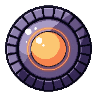 magic portal disc  enchanted glowing