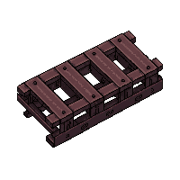 mine cart rail  broken damaged