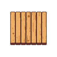 raft wooden plank  brand new polished