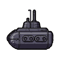 submarine mini  armored reinforced