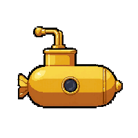 submarine mini  golden luxury