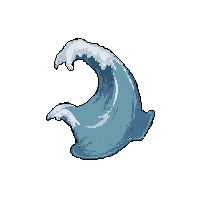 surfboard wave  simple plain