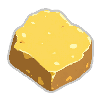 gold nugget chunk  polished sunday best