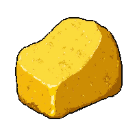 gold nugget chunk  prospector mining