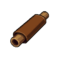 harmonica music  leather wrapped brown