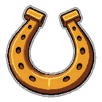 horseshoe lucky  polished sunday best