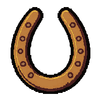 horseshoe lucky  saloon keeper style
