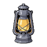 lantern kerosene  silver detailed