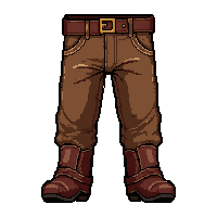 leather chaps pants  bounty hunter worn