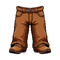 leather chaps pants  native decorated