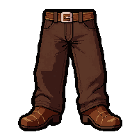 leather chaps pants  polished sunday best