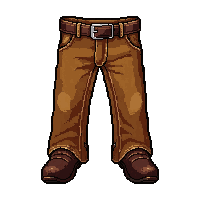 leather chaps pants  ranch hand working