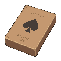 playing cards deck  antique heirloom