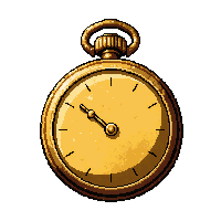 pocket watch gold  pioneer weathered